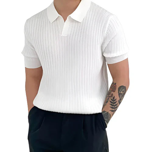 Joseph - Ribbed Cotton Polo