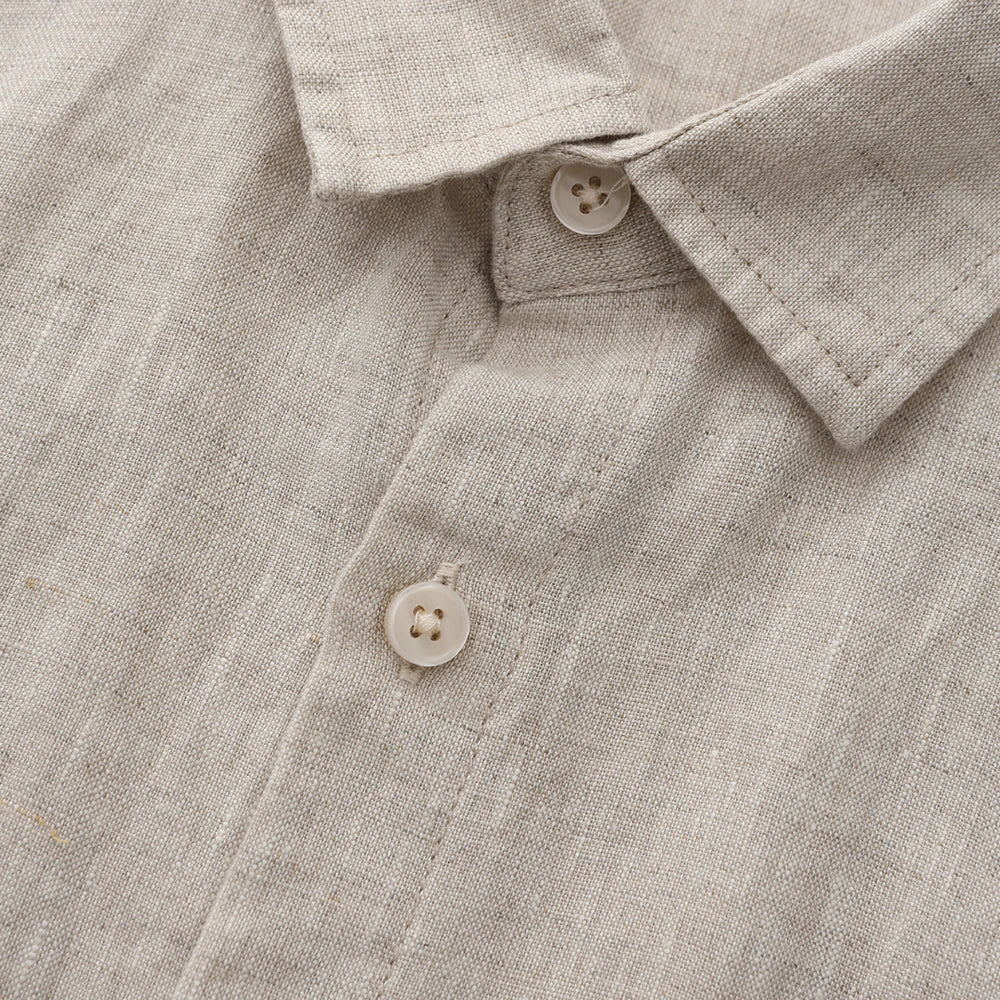 Charles - Linen Shirt (Shortsleeve)