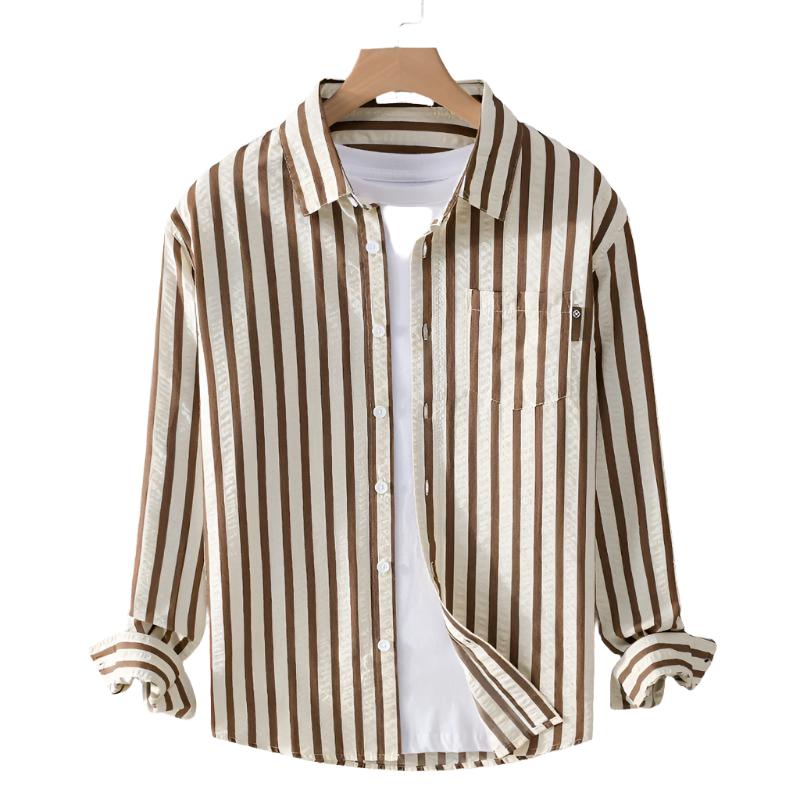 Leon - Gentlemen's Striped Shirt