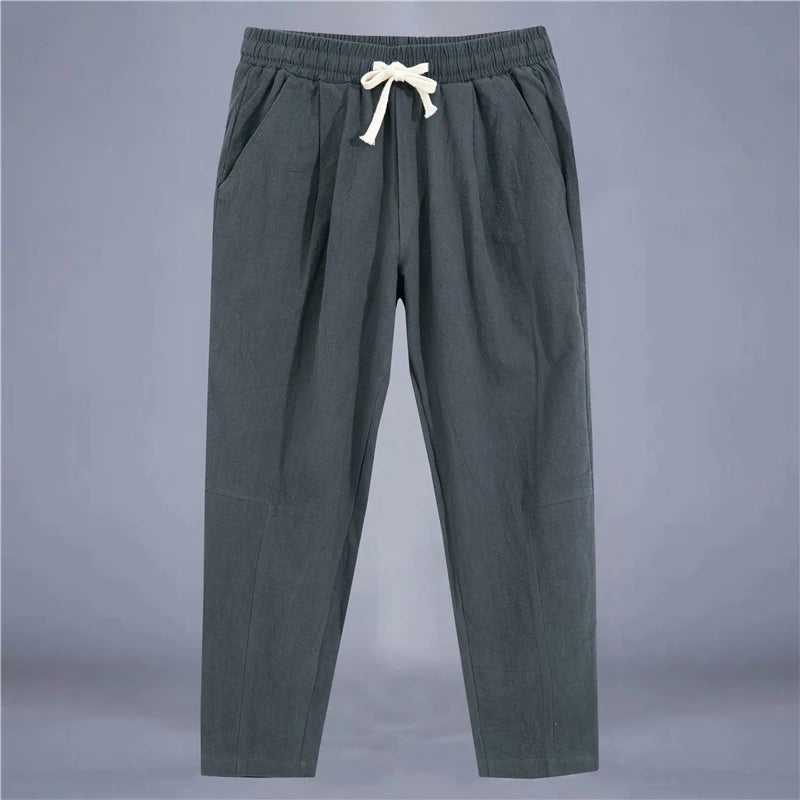 Vincent - Loose Fit Linen Pantalon