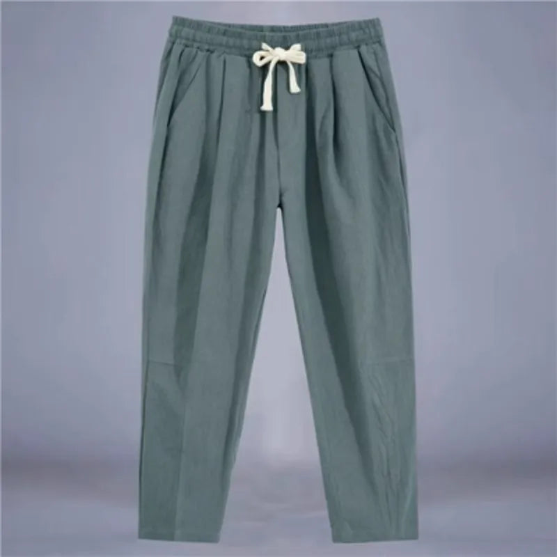 Vincent - Loose Fit Linen Pantalon