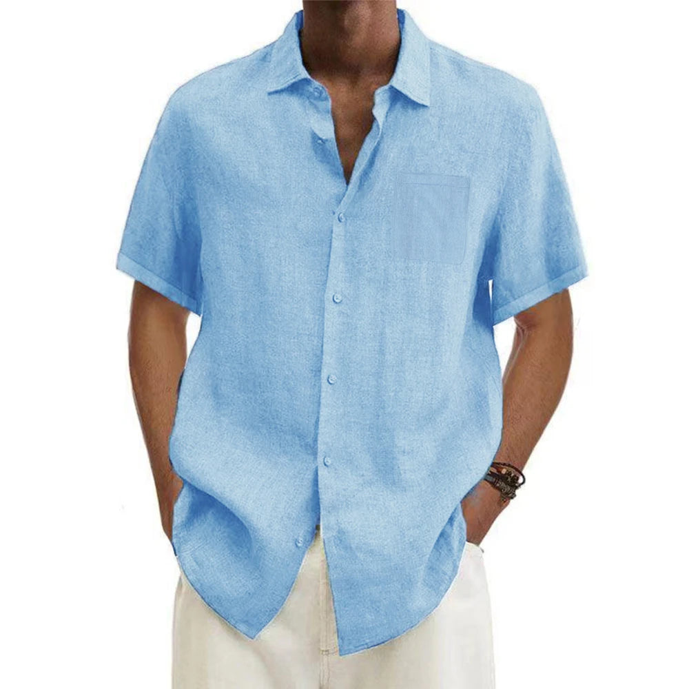 George - Linen Shirt (Shortsleeve)