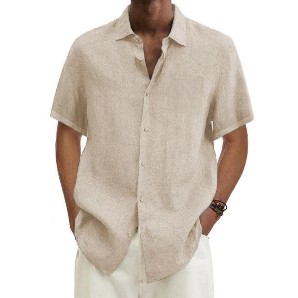 George - Linen Shirt (Shortsleeve)